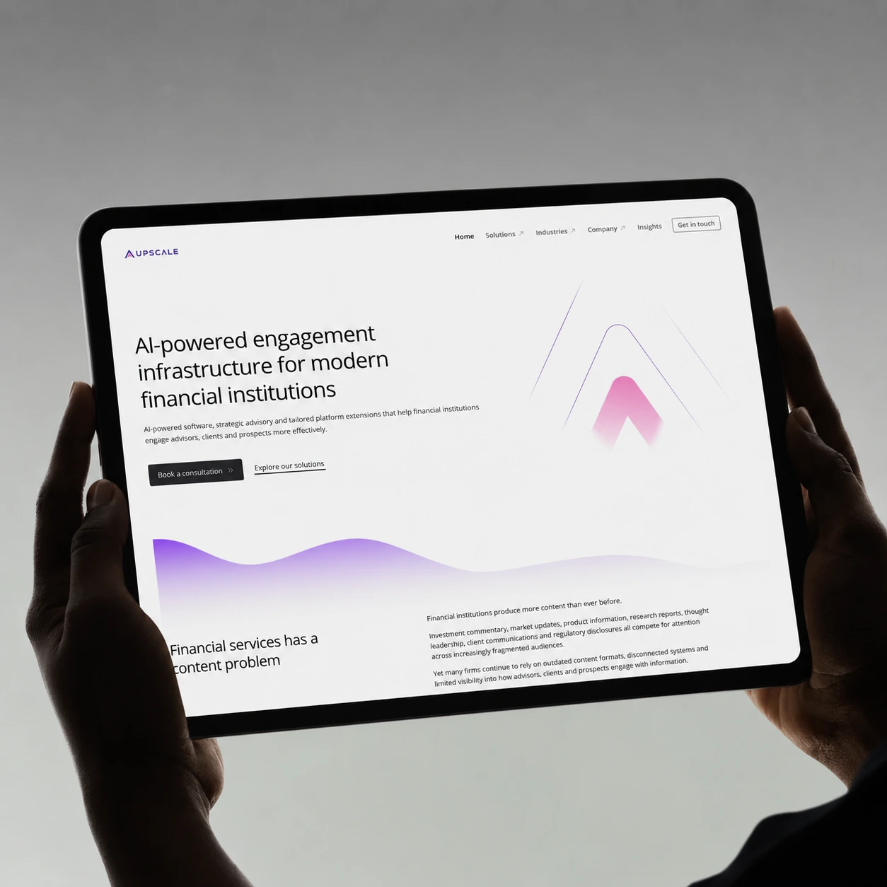 Helping firms transform their content - GoUpscale